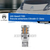 0 Freccia Anteriore LED Citroën C-Zero 2010 - 2019: T20 Gear2 FINE SERIE: NO GARANZIA T20: Lampadina frecce LED No-Hyperflash Gear2 FINE SERIE: NO GARANZIA