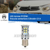 0 Freccia Anteriore LED Citroën C1 II 2014 in poi: PY21W Arrow PY21W: Lampadina frecce LED No-Hyperflash Arrow