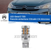 0 Freccia Anteriore LED Citroën C4 Aircross 2010 - 2018: T20 Gear2 FINE SERIE: NO GARANZIA T20: Lampadina frecce LED No-Hyperflash Gear2 FINE SERIE: NO GARANZIA