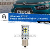 0 Freccia Anteriore LED Citroën C4 Cactus  2014 in poi: PY21W Arrow PY21W: Lampadina frecce LED No-Hyperflash Arrow