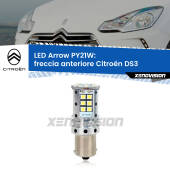 0 Freccia Anteriore LED Citroën DS3  2009 - 2015: PY21W Arrow PY21W: Lampadina frecce LED No-Hyperflash Arrow