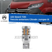 0 Freccia Anteriore LED Citroën Jumper III in poi: T20 Gear2 FINE SERIE: NO GARANZIA T20: Lampadina frecce LED No-Hyperflash Gear2 FINE SERIE: NO GARANZIA