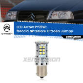 0 Freccia Anteriore LED Citroën Jumpy  1994 - 2005: PY21W Arrow PY21W: Lampadina frecce LED No-Hyperflash Arrow