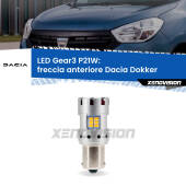 0 Freccia Anteriore LED Dacia Dokker 2012 in poi: P21W Gear3 P21W: Lampadina frecce LED No-Hyperflash Gear3 raffreddata a ventola