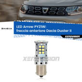 0 Freccia Anteriore LED Dacia Duster II 2017 in poi: PY21W Arrow PY21W: Lampadina frecce LED No-Hyperflash Arrow