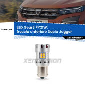0 Freccia Anteriore LED Dacia Jogger 2021 in poi: PY21W Gear3 PY21W: Lampadina frecce LED No-Hyperflash Gear3