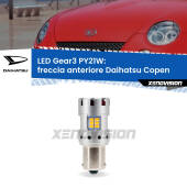 0 Freccia Anteriore LED Daihatsu Copen 2003 - 2012: PY21W Gear3 PY21W: Lampadina frecce LED No-Hyperflash Gear3