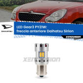 0 Freccia Anteriore LED Daihatsu Sirion 2005 - 2008: PY21W Gear3 PY21W: Lampadina frecce LED No-Hyperflash Gear3