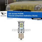 0 Freccia Anteriore LED Daihatsu Storia 1998 - 2005: PY21W Arrow PY21W: Lampadina frecce LED No-Hyperflash Arrow