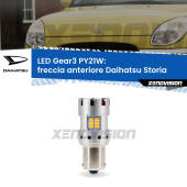 0 Freccia Anteriore LED Daihatsu Storia 1998 - 2005: PY21W Gear3 PY21W: Lampadina frecce LED No-Hyperflash Gear3