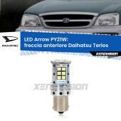 0 Freccia Anteriore LED Daihatsu Terios faro bianco: PY21W Arrow PY21W: Lampadina frecce LED No-Hyperflash Arrow