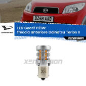 0 Freccia Anteriore LED Daihatsu Terios II faro giallo: P21W Gear2 FINE SERIE: NO GARANZIA P21W: Lampadina frecce LED No-Hyperflash Gear2 FINE SERIE: NO GARANZIA