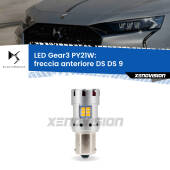 0 Freccia Anteriore LED DS DS 9 in poi: PY21W Gear3 PY21W: Lampadina frecce LED No-Hyperflash Gear3