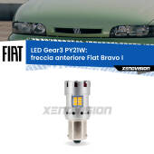 0 Freccia Anteriore LED Fiat Bravo I 1995 - 2001: PY21W Gear3 PY21W: Lampadina frecce LED No-Hyperflash Gear3