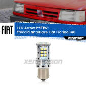 0 Freccia Anteriore LED Fiat Fiorino 146 faro bianco: PY21W Arrow PY21W: Lampadina frecce LED No-Hyperflash Arrow