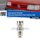 0 Freccia Anteriore LED Fiat Fiorino 146 faro bianco: PY21W Gear3 PY21W: Lampadina frecce LED No-Hyperflash Gear3