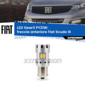 0 Freccia Anteriore LED Fiat Scudo III 2022 in poi: PY21W Gear3 PY21W: Lampadina frecce LED No-Hyperflash Gear3