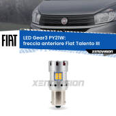 0 Freccia Anteriore LED Fiat Talento III 2016 - 2020: PY21W Gear3 PY21W: Lampadina frecce LED No-Hyperflash Gear3
