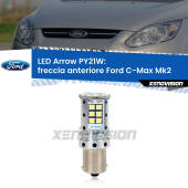 0 Freccia Anteriore LED Ford C-Max Mk2 2011 - 2019: PY21W Arrow PY21W: Lampadina frecce LED No-Hyperflash Arrow