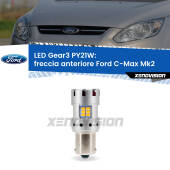 0 Freccia Anteriore LED Ford C-Max Mk2 2011 - 2019: PY21W Gear3 PY21W: Lampadina frecce LED No-Hyperflash Gear3