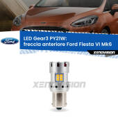 0 Freccia Anteriore LED Ford Fiesta Mk6 2008 - 2017: PY21W Gear3 PY21W: Lampadina frecce LED No-Hyperflash Gear3