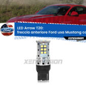 0 Freccia Anteriore LED Ford usa Mustang coupe 2014 - 2016: T20 Arrow T20: Lampadina frecce LED No-Hyperflash Arrow