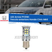 0 Freccia Anteriore LED Honda Civic Mk6 1995 - 1999: PY21W Arrow PY21W: Lampadina frecce LED No-Hyperflash Arrow