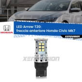0 Freccia Anteriore LED Honda Civic Mk7 2004 - 2005: T20 Arrow T20: Lampadina frecce LED No-Hyperflash Arrow