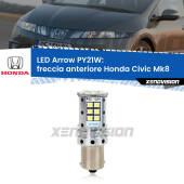 0 Freccia Anteriore LED Honda Civic Mk8 2005 - 2010: PY21W Arrow PY21W: Lampadina frecce LED No-Hyperflash Arrow