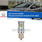 0 Freccia Anteriore LED Honda Civic Mk9 2011 - 2014: PY21W Arrow PY21W: Lampadina frecce LED No-Hyperflash Arrow