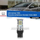 0 Freccia Anteriore LED Honda Civic Mk9 2014 - 2015: T20 Arrow T20: Lampadina frecce LED No-Hyperflash Arrow