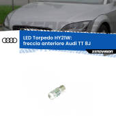 0 Freccia Anteriore LED HY21W Torpedo per Audi TT 8J 2006 - 2011 HY21W (BAW9S): LED Torpedo Canbus Arancio
