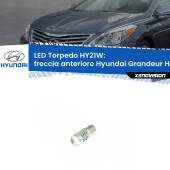 0 Freccia Anteriore LED HY21W Torpedo per Hyundai Grandeur HG 2011 - 2016 HY21W (BAW9S): LED Torpedo Canbus Arancio