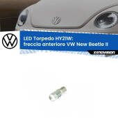 0 Freccia Anteriore LED HY21W Torpedo per VW New Beetle II 2011 - 2019 HY21W (BAW9S): LED Torpedo Canbus Arancio