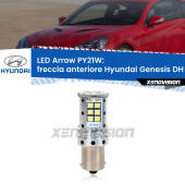 0 Freccia Anteriore LED Hyundai Genesis DH 2014 in poi: PY21W Arrow PY21W: Lampadina frecce LED No-Hyperflash Arrow