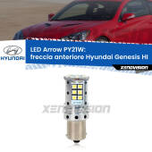 0 Freccia Anteriore LED Hyundai Genesis HI 2016 in poi: PY21W Arrow PY21W: Lampadina frecce LED No-Hyperflash Arrow