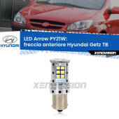 0 Freccia Anteriore LED Hyundai Getz TB 2002 - 2009: PY21W Arrow PY21W: Lampadina frecce LED No-Hyperflash Arrow