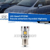 0 Freccia Anteriore LED Hyundai Highway 2000 - 2004: PY21W Gear3 PY21W: Lampadina frecce LED No-Hyperflash Gear3