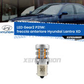0 Freccia Anteriore LED Hyundai Lantra XD 2003 - 2006: P21W Gear2 FINE SERIE: NO GARANZIA P21W: Lampadina frecce LED No-Hyperflash Gear2 FINE SERIE: NO GARANZIA