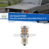 0 Freccia Anteriore LED Hyundai Pony X-2 1989 - 1995: P21W Gear2 FINE SERIE: NO GARANZIA P21W: Lampadina frecce LED No-Hyperflash Gear2 FINE SERIE: NO GARANZIA