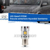 0 Freccia Anteriore LED Hyundai Santamo  1998 - 2002: P21W Gear3 P21W: Lampadina frecce LED No-Hyperflash Gear3 raffreddata a ventola