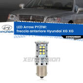 0 Freccia Anteriore LED Hyundai XG XG faro bianco: PY21W Arrow PY21W: Lampadina frecce LED No-Hyperflash Arrow
