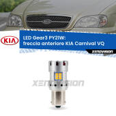 0 Freccia Anteriore LED KIA Carnival VQ 2005 - 2013: PY21W Gear3 PY21W: Lampadina frecce LED No-Hyperflash Gear3
