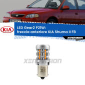 0 Freccia Anteriore LED KIA Shuma II FB 2001 - 2004: P21W Gear2 FINE SERIE: NO GARANZIA P21W: Lampadina frecce LED No-Hyperflash Gear2 FINE SERIE: NO GARANZIA