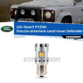 0 Freccia Anteriore LED Land rover Defender L316 faro bianco: PY21W Gear3 PY21W: Lampadina frecce LED No-Hyperflash Gear3