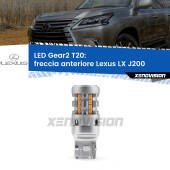 0 Freccia Anteriore LED Lexus LX J200 2007 - 2015: T20 Gear2 FINE SERIE: NO GARANZIA T20: Lampadina frecce LED No-Hyperflash Gear2 FINE SERIE: NO GARANZIA