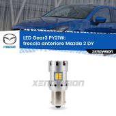 0 Freccia Anteriore LED Mazda 2 DY 2003 - 2007: PY21W Gear3 PY21W: Lampadina frecce LED No-Hyperflash Gear3