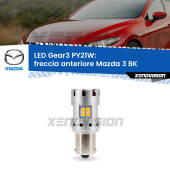 0 Freccia Anteriore LED Mazda 3 BK 2003 - 2009: PY21W Gear3 PY21W: Lampadina frecce LED No-Hyperflash Gear3