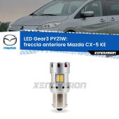 0 Freccia Anteriore LED Mazda CX-5 KE con fari alogeni: PY21W Gear3 PY21W: Lampadina frecce LED No-Hyperflash Gear3