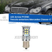 0 Freccia Anteriore LED Mercedes Classe-C W203 2000 - 2007: PY21W Arrow PY21W: Lampadina frecce LED No-Hyperflash Arrow